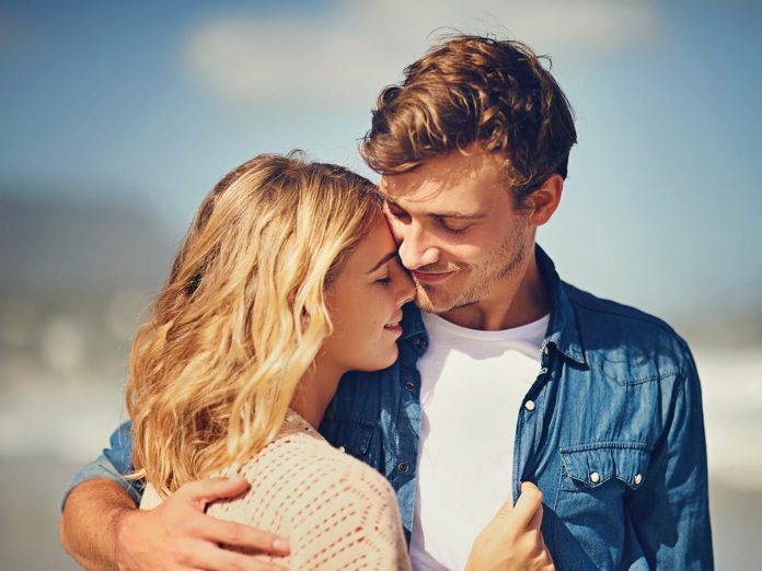 Love on the beach