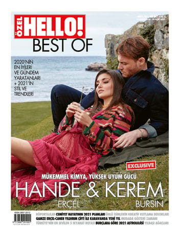 Sevilen dizi çifti Hande Erçel ve Kerem Bürsin Best Of HELLO! Kapağında - Resim : 2