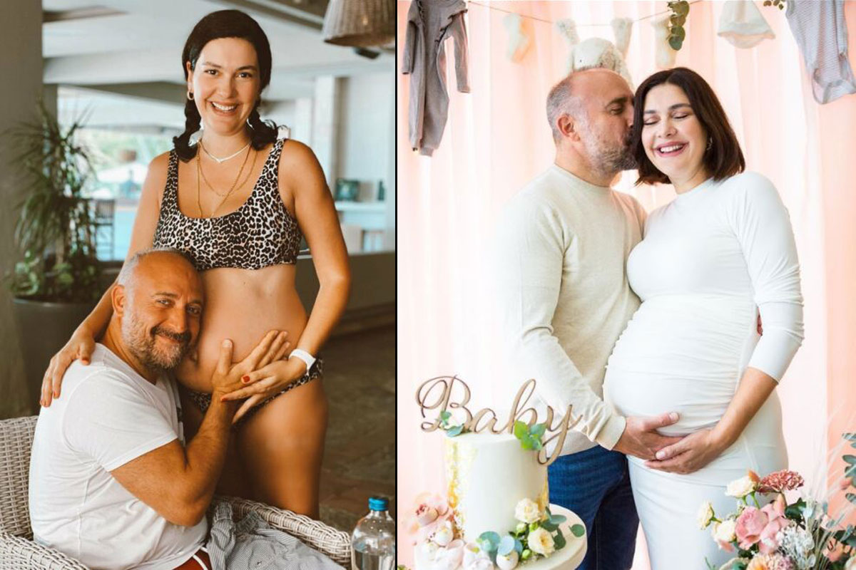 Bergüzar Korel-Halit Ergenç çiftinin üçüncü çocukları dünyaya geldi
